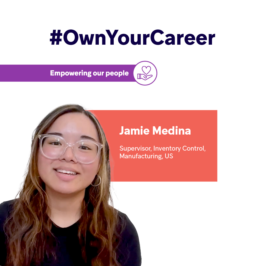 Meet Jamie Medina, Supervisor, Inventory Control, Manufacturing, US